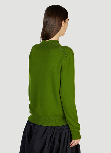 Relaxed Sweater Bottega Veneta Relaxed Sweater Green bov0251120