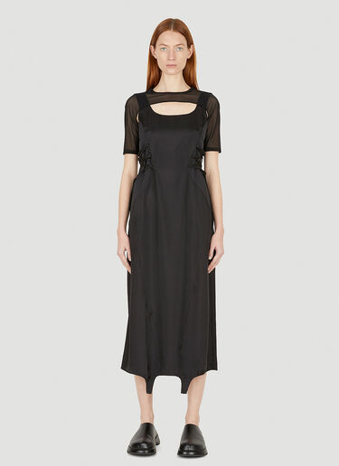 Panelled Midi Dress MCQ Panelled Midi Dress Black mkq0247020