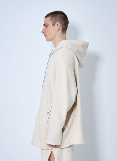 Rick Owens DRKSHDW Peter 拉链运动衫  米色 drk0160012
