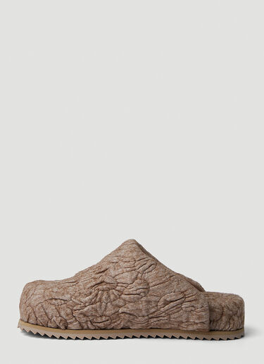 Yume Yume Truck Wool Slip Ons Beige yum0250002