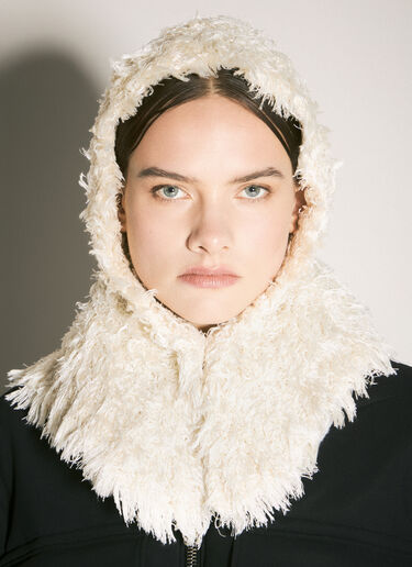 Kiko Kostadinov Carla Knitted Headdress Green kko0258013