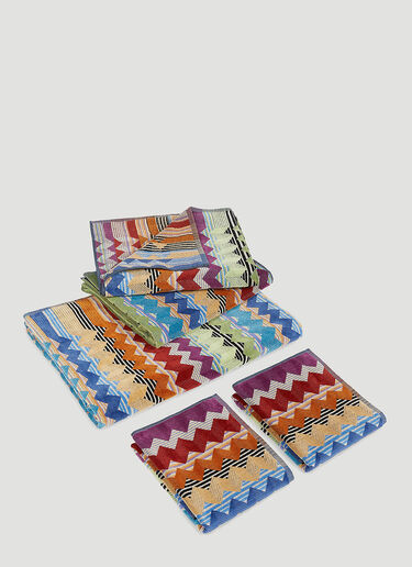 Missoni Set of Five Alfred Towels Orange wps0670123