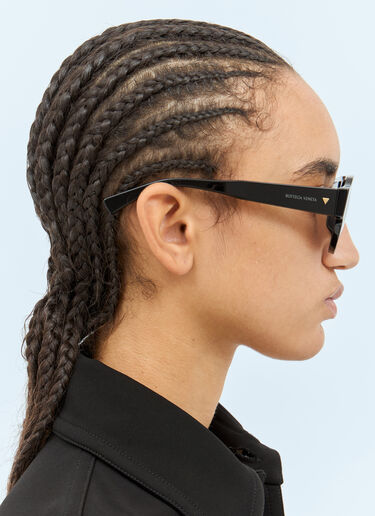 Soft Aviator Sunglasses Bottega Veneta Soft Aviator Sunglasses Black bos0358001