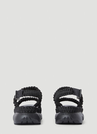 Moncler Belay Woven Sandals Black mon0252049