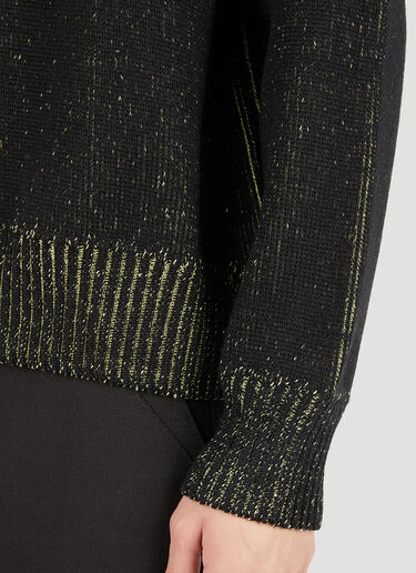 GR10K Aimless Compact Knit Sweater Black grk0150012