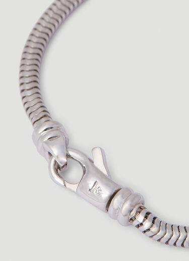 Tom Wood Snake Bracelet Silver tmw0351013