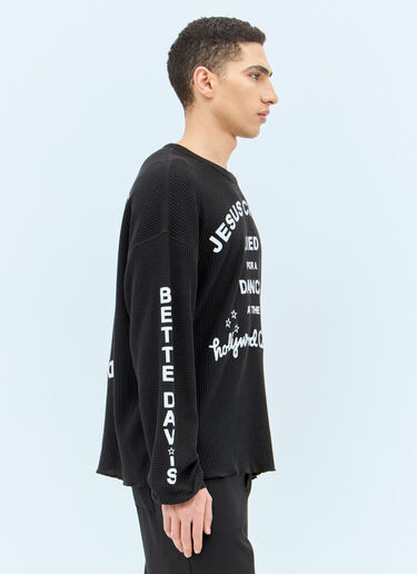 Paly 헐리우드 캔틴 써멀 티셔츠  블랙 pal0156007