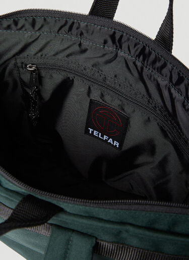 Eastpak x Telfar 쇼퍼 컨버터블 미디엄 토트백 그린 est0353011