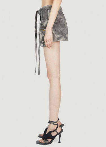 Blumarine Cargo Skirt Grey blm0252038