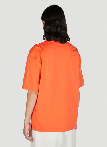 Y-3 徽标贴饰 T 恤 橙色 yyy0152016