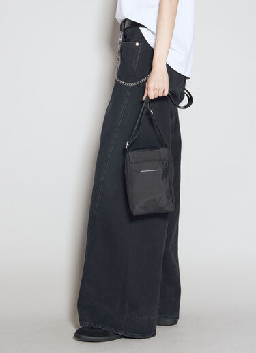 MM6 Maison Margiela Anatomic Small Messenger Bag Black mmm0353005