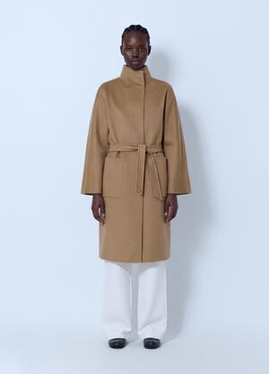 Max Mara Cashmere Cardigan Coat Beige max0257008