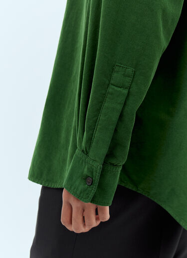 Penna Shirt The Row Penna Shirt Green row0256027