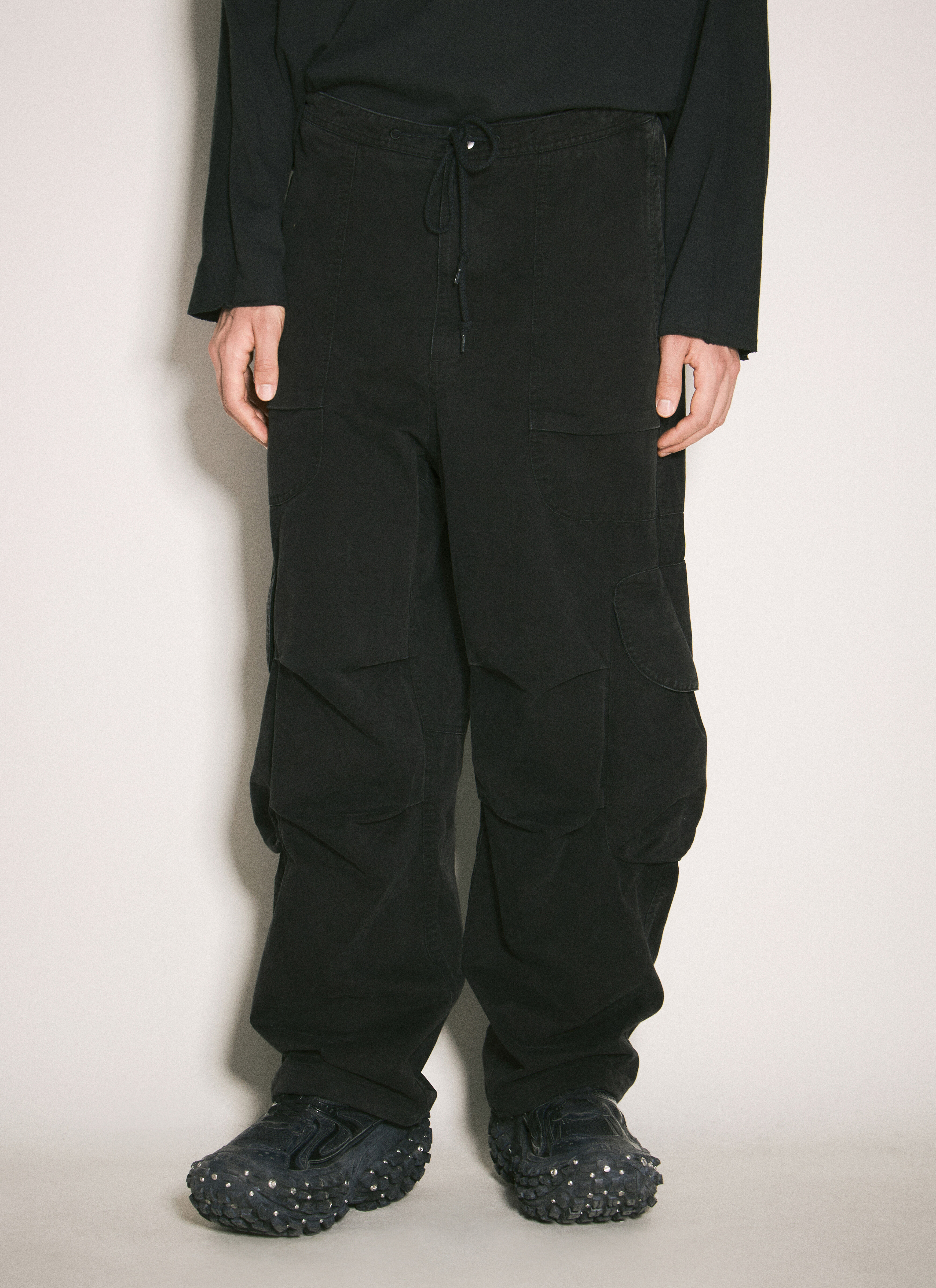 Entire Studios Men's' Freight Cargo Pants in Black | LN-CC®
