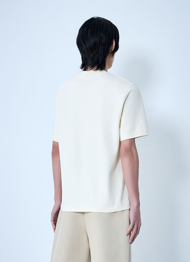 Jacquemus Le T-Shirt Gros Grain Beige jac0164028