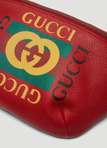 Gucci Gucci Print Belt Bag Red guc0133049