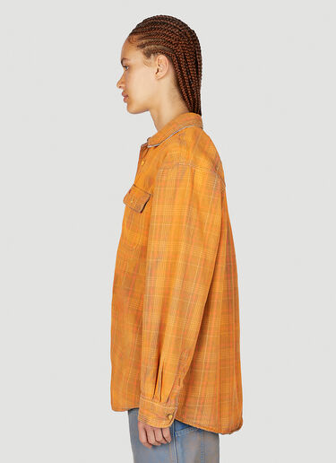 NOTSONORMAL Reflect Flannel Shirt Orange nsm0351006