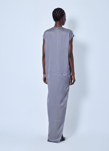LN-CC® - Rick Owens: Arrowhead Gown - Grey Rick Owens Arrowhead Gown Grey ric0265010