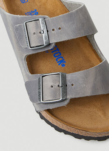 Birkenstock 애리조나 투 스트랩 샌들 그레이 brk0349006