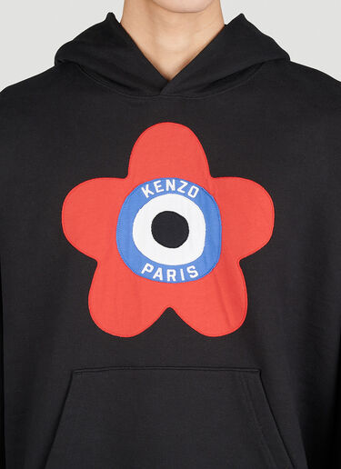 Kenzo Oversized Hooded Sweatshirt Black knz0154008