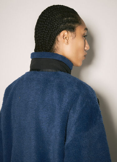 Y/Project Paris' Best Jacquard Fleece Jacket Dark Blue ypr0358014
