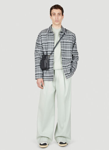 Lanvin 圆领羊绒针织衫 浅绿色 lnv0151008