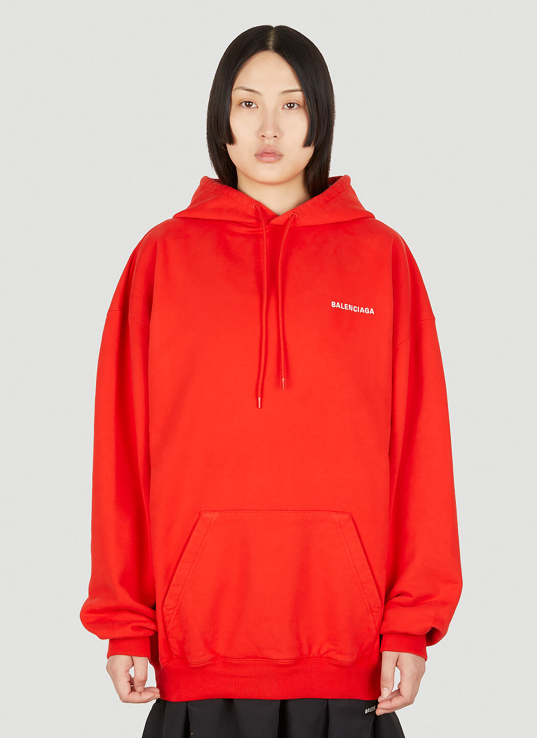 Balenciaga on sale sweatshirt red