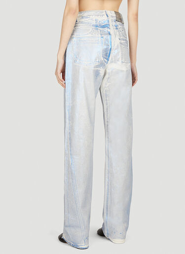 Blue Foil Jeans Our Legacy Blue Foil Jeans Light Blue our0252003