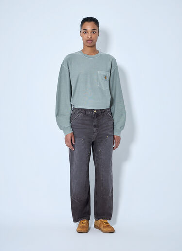 LN-CC® - Carhartt WIP: OG Double Knee Pants - Grey Carhartt WIP OG Double Knee Pants Grey wip0365005