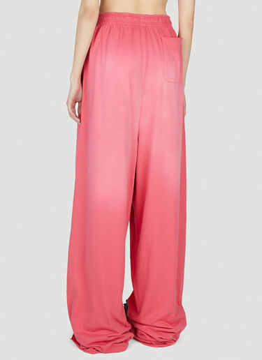 VETEMENTS Logo Embroidery Track Pants Pink vet0251004