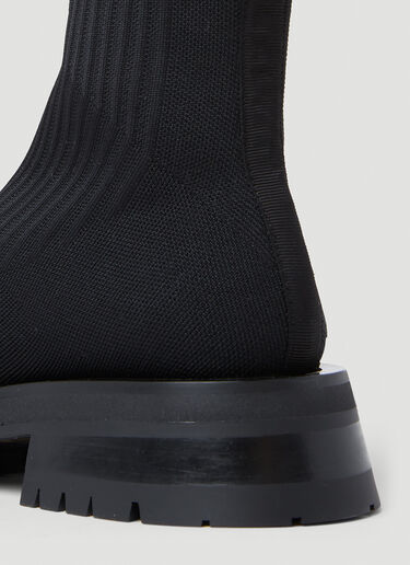 Balmain Knit Boots Black bln0252043
