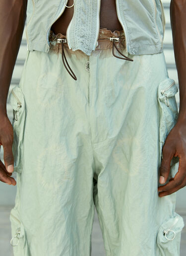 多口袋工装百慕大短裤 Charlie Constantinou 多口袋工装百慕大短裤 蓝色 cco0154002