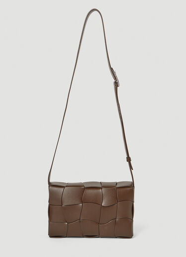 Bottega Veneta Cassette 波浪斜挎包 棕色 bov0153036