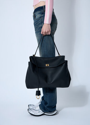 Balenciaga 大号 Rodeo 手提包 黑色 bal0260007