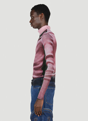Trompe L'Oeil Sweater Y/Project x Jean Paul Gaultier Trompe L'Oeil Sweater Pink ypg0152001