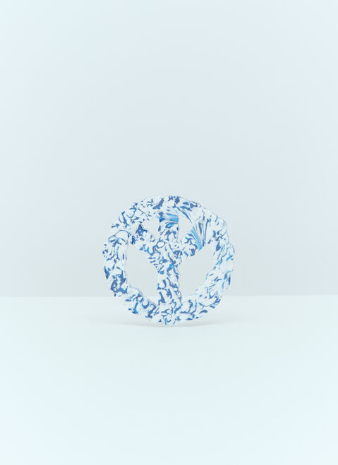 Space Available Set of Four Clouded Peace Coasters Orange spa0354004