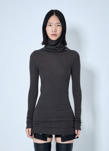 Rick Owens LS Tube Top Grey ric0265034