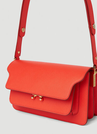 Marni Trunk Shoulder Bag Red mni0251043