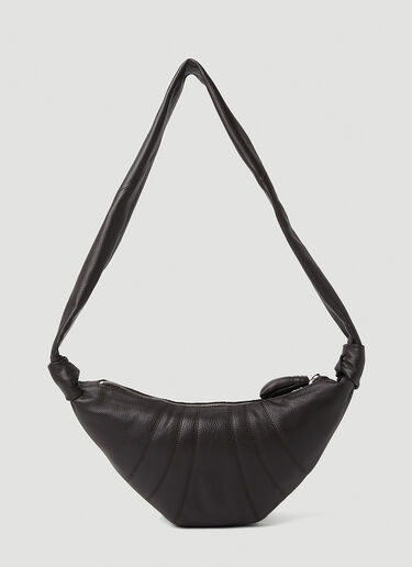 Lemaire Small Croissant Shoulder Bag Brown lem0352004