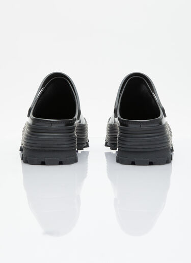 Camperlab Traktori 皮革屐鞋 黑色 cmp0331015