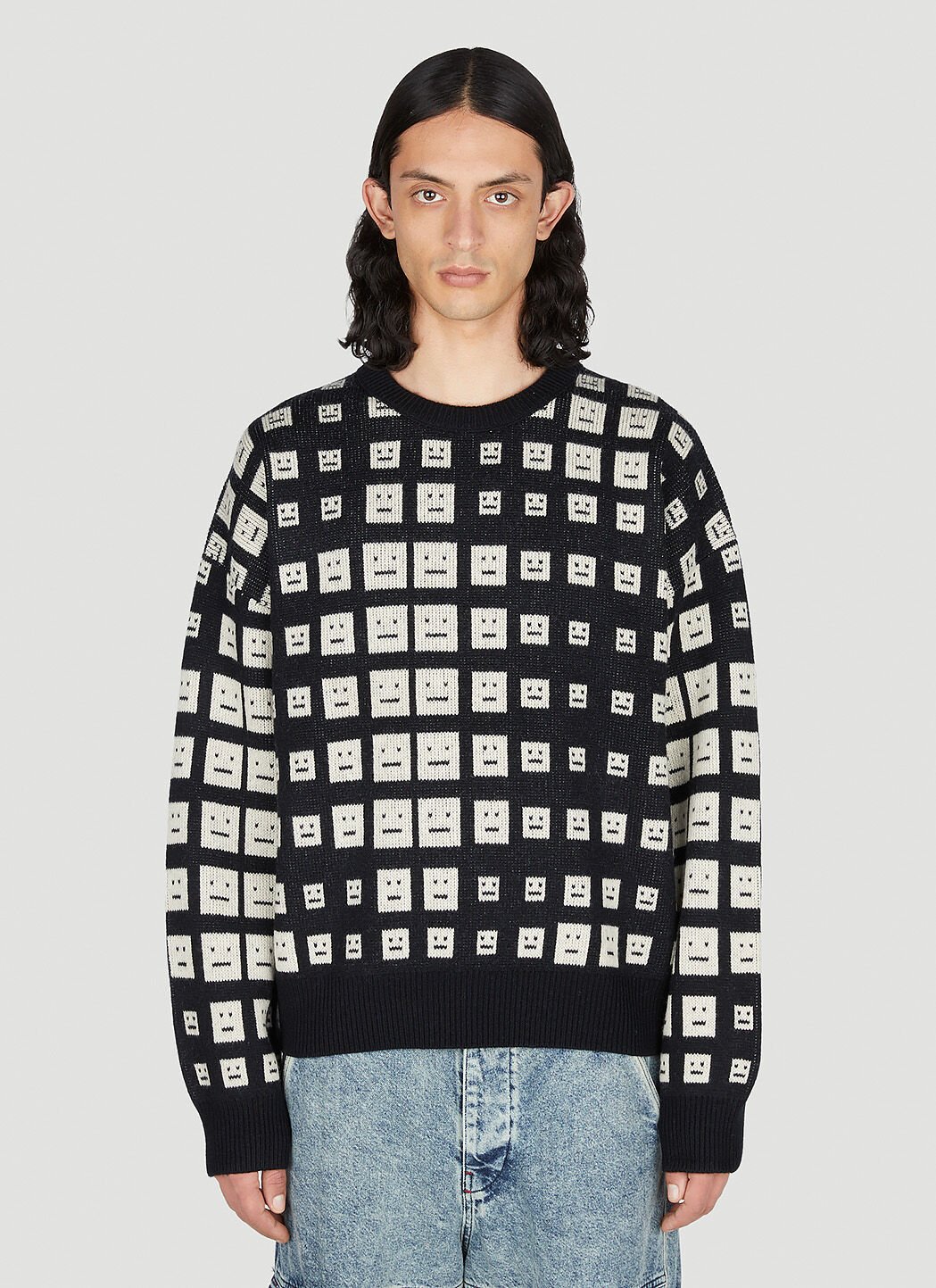 Acne studios sweater black top