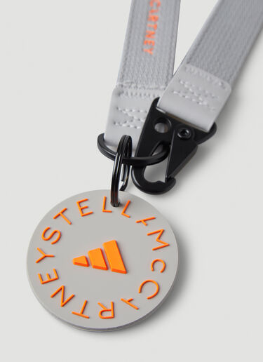 adidas by Stella McCartney Logo Pendent Lanyard Grey asm0248031