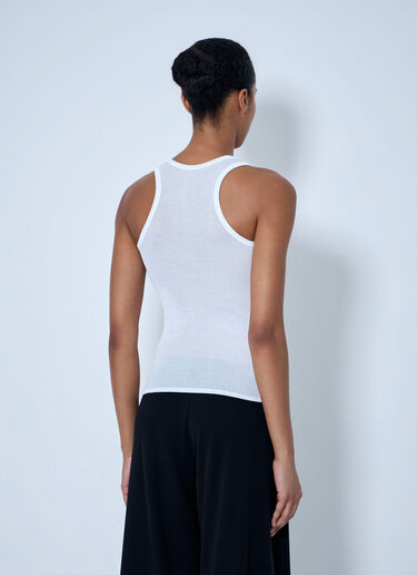 LN-CC® - The Row: Cendrea Tank Top - White The Row Cendrea Tank Top White row0265013