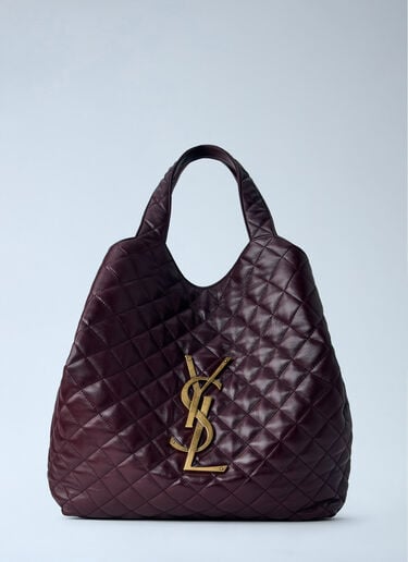 Saint Laurent Icare Maxi Handbag Burgundy sla0262050