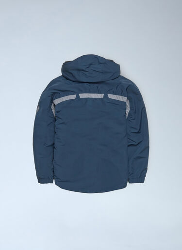 Nike x Martine Rose Logo Motif Hooded Zip-Up Sweatshirt Navy nik0362113