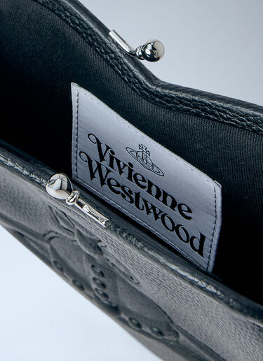 Vivienne Westwood Belle Heart Frame Purse Black vvw0264097