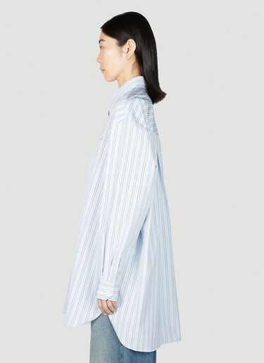 Popover Pinstripe Shirt Our Legacy Popover Pinstripe Shirt Light Blue our0252010