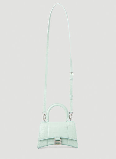 Balenciaga Hourglass XS Shoulder Bag Light Green bal0247077