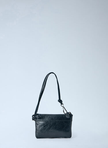 Charm Le City Zipped Pochette Balenciaga Charm Le City Zipped Pochette Black bal0263035