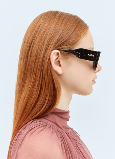 Chloé Round Frame Sunglasses Black cls0258001
